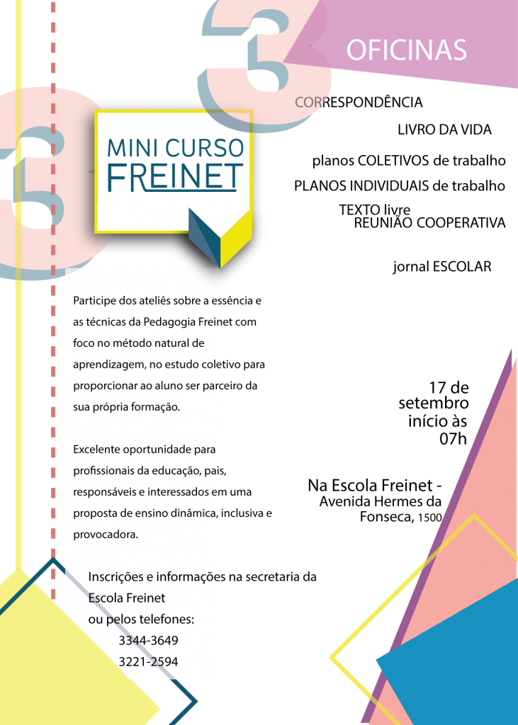 MiniCurso Freinet 2016